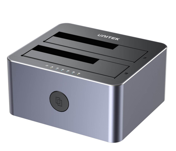 UNITEK Stacja dokująca na 2x dysk 2.5"/3.5" (klonowanie) - 424233 - zdjęcie